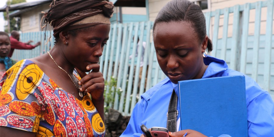 Monitoring food security data through mobile technology